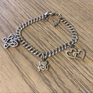 James Avery charm bracelet - light
